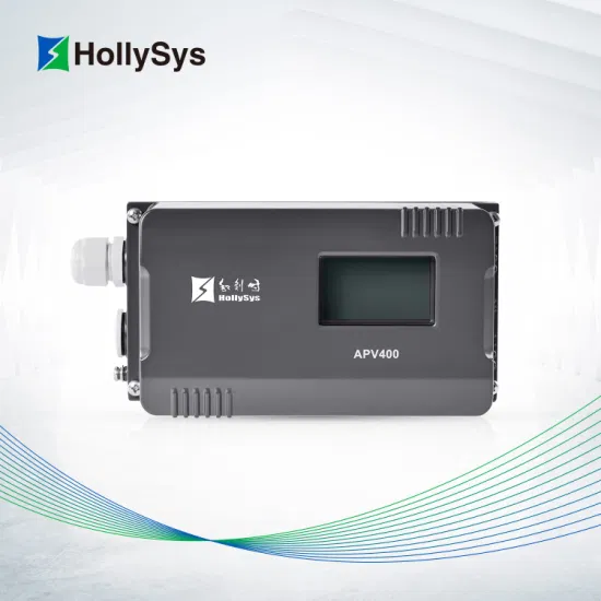 Hollysys Apv400 Piezoelectric Liner/Rotary Stroke Intelligent Pneumatic Valve Positioner